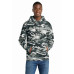 Port & Co Core Fleece Camo Pullover Hooded Sweatshirt. PC78HC