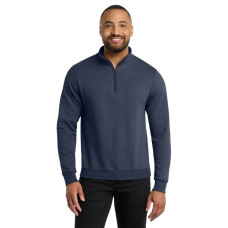 Port & Co Core Fleece 1/4-Zip Pullover Sweatshirt PC78Q