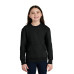 Port & Co Youth Core Fleece Crewneck Pocket Sweatshirt PC78YPKT