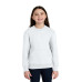 Port & Co Youth Core Fleece Crewneck Pocket Sweatshirt PC78YPKT