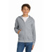 Port & Co Youth Core Fleece Full-Zip Hooded Sweatshirt PC78YZH