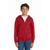 Port & Co Youth Core Fleece Full-Zip Hooded Sweatshirt PC78YZH