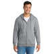 Port & Co Fan Favorite Fleece Full-Zip Hooded Sweatshirt. PC850ZH