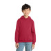 Port & Co Youth Core Fleece Pullover Hooded Sweatshirt.  PC90YH