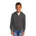 Port & Company - Youth Core Fleece Full-Zip Hooded Sweatshirt.  PC90YZH