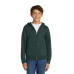 Port & Co Youth Core Fleece Full-Zip Hooded Sweatshirt.  PC90YZH