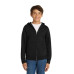 Port & Co Youth Core Fleece Full-Zip Hooded Sweatshirt.  PC90YZH