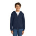 Port & Co Youth Core Fleece Full-Zip Hooded Sweatshirt.  PC90YZH