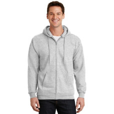 Port & Co Essential Fleece Full-Zip Hooded Sweatshirt.  PC90ZH