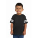 Rabbit Skins Toddler Football Fine Jersey Tee. RS3037