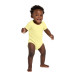 Rabbit Skins Infant Short Sleeve Baby Rib Bodysuit. RS4400