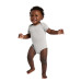 Rabbit Skins Infant Short Sleeve Baby Rib Bodysuit. RS4400