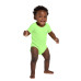 Rabbit Skins Infant Short Sleeve Baby Rib Bodysuit. RS4400