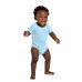 Rabbit Skins Infant Short Sleeve Baby Rib Bodysuit. RS4400