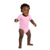 Rabbit Skins Infant Short Sleeve Baby Rib Bodysuit. RS4400