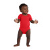 Rabbit Skins Infant Short Sleeve Baby Rib Bodysuit. RS4400