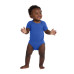 Rabbit Skins Infant Short Sleeve Baby Rib Bodysuit. RS4400
