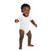 Rabbit Skins Infant Short Sleeve Baby Rib Bodysuit. RS4400