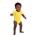 Rabbit Skins Infant Short Sleeve Baby Rib Bodysuit. RS4400
