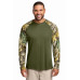 Russell Outdoors Realtree Colorblock Performance Long Sleeve Tee RU151LS