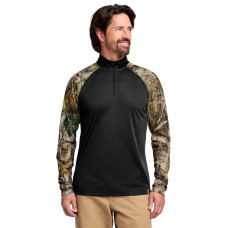 Russell Outdoors Realtree Colorblock Performance 1/4-Zip RU152