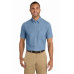 Port & Co Short Sleeve Value Denim Shirt. SP11