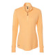Women's 3-Stripes Quarter-Zip Sweater Pullover