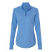 Women's 3-Stripes Quarter-Zip Sweater Pullover