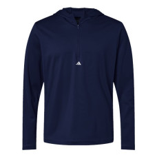 Men's Lightweight Quarter-Zip Hooded Pullover