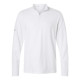 Men's Textured Stripe Quarter-Zip Pullover
