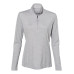 Women's Lightweight Mélange Quarter-Zip Pullover
