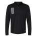 Men's 3-Stripes Double-Knit Quarter-Zip Pullover