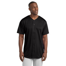 Sport-Tek PosiCharge Tough Mesh Full-Button Jersey. ST220
