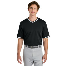 Sport-Tek Tough Mesh V-Neck Baseball Jersey ST221