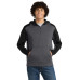 Sport-Tek  Tech Fleece Colorblock 1/4-Zip Hooded Sweatshirt. ST249
