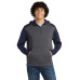 Sport-Tek  Tech Fleece Colorblock 1/4-Zip Hooded Sweatshirt. ST249