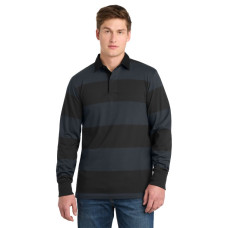 Sport-Tek Classic Long Sleeve Rugby Polo. ST301