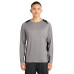 Sport-Tek Long Sleeve Heather Colorblock Contender Tee. ST361LS