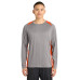 Sport-Tek Long Sleeve Heather Colorblock Contender Tee. ST361LS