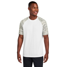 Sport-Tek Drift Camo Colorblock Tee ST376