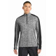 Sport-Tek PosiCharge Electric Heather Colorblock 1/4-Zip Pullover. ST397