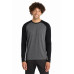 Sport-Tek  PosiCharge  Long Sleeve Tri-Blend Wicking Raglan Tee ST400LS
