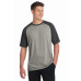 Sport-Tek  PosiCharge  Tri-Blend Wicking Raglan Tee. ST400