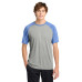 Sport-Tek  PosiCharge  Tri-Blend Wicking Raglan Tee. ST400