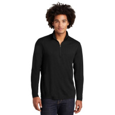 Sport-Tek  PosiCharge  Tri-Blend Wicking 1/4-Zip Pullover. ST407