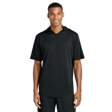 Sport-Tek Club Short Sleeve Hoodie ST445