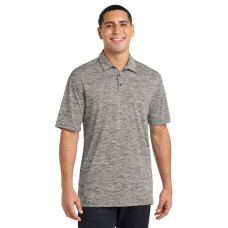 Sport-Tek  PosiCharge  Electric Heather Polo. ST590