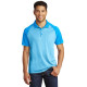 Sport-Tek  PosiCharge  RacerMesh  Raglan Heather Block Polo. ST641