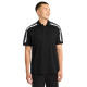 Sport-Tek Tricolor Shoulder Micropique Sport-Wick Polo. ST658