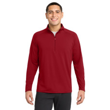 Sport-Tek Sport-Wick Stretch 1/4-Zip Pullover. ST850